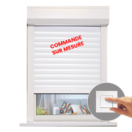 Volet roulant en bloc B (Aluminium)