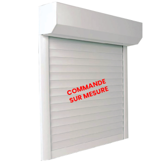 Volet roulant en Aluminium (manuel) blanc