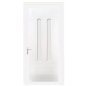 Porte d'entrée PVC modèle M9010 - sur mesure