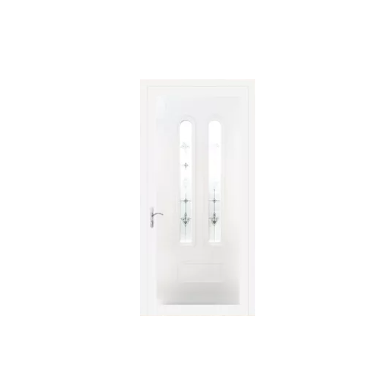 Porte d'entrée PVC modèle M9011 - sur mesure