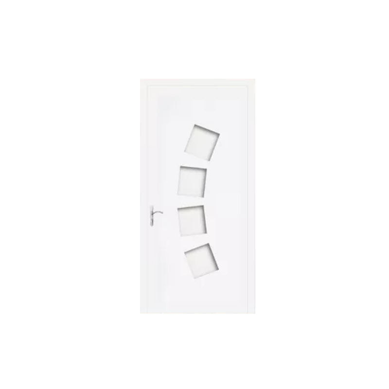 Porte d'entrée PVC modèle S-9060 - sur mesure