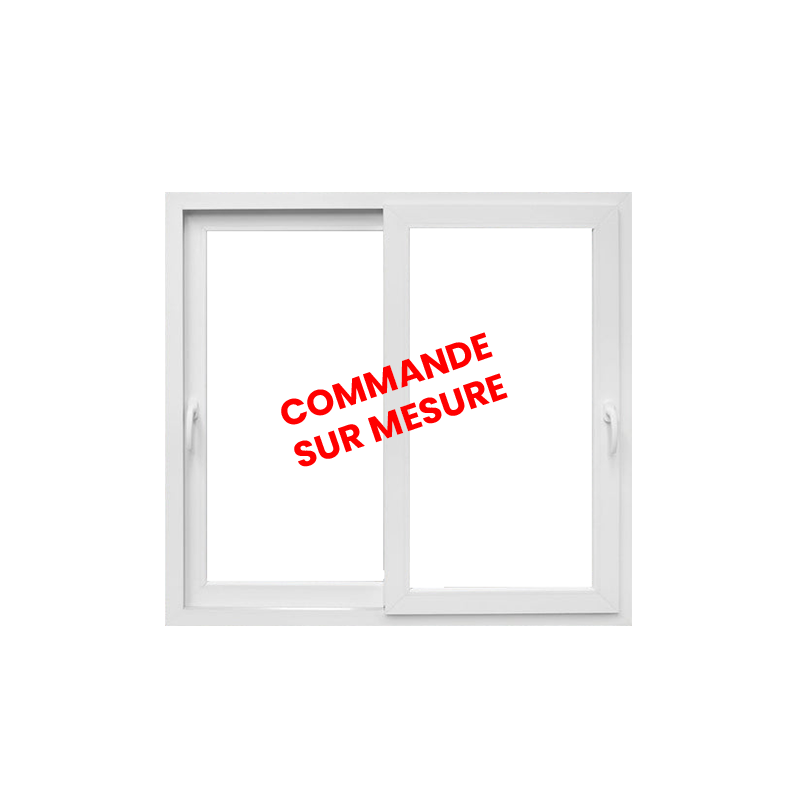 Coulissant PVC - sur mesure