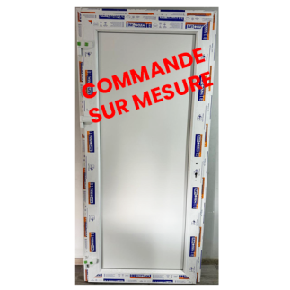 Porte pleine PVC - sur mesure