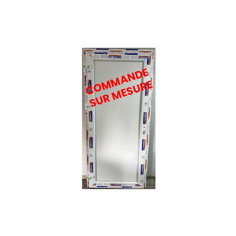 Porte pleine PVC - sur mesure