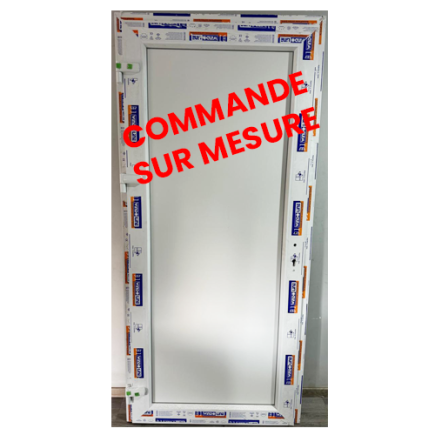 Porte pleine PVC - sur mesure